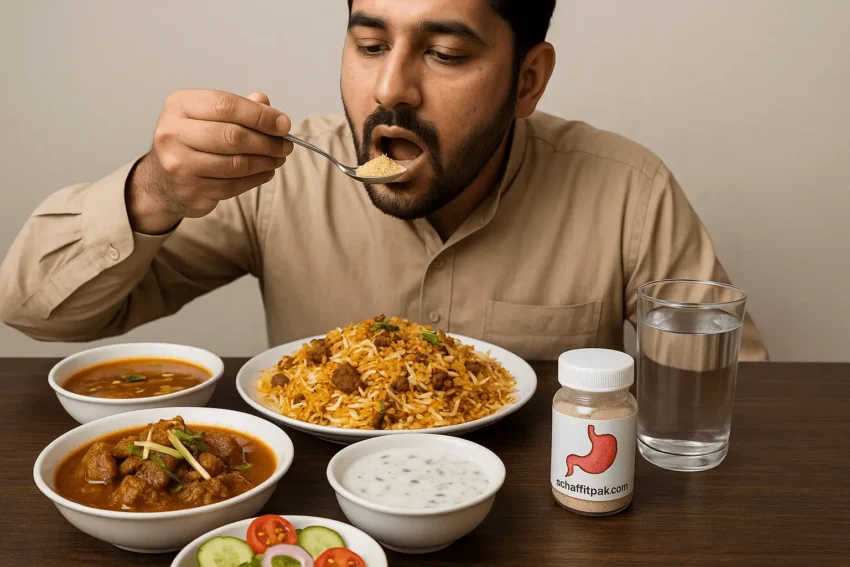 قربانی پر ہاضمہ تیز کرنے والا سفوف بنائیں