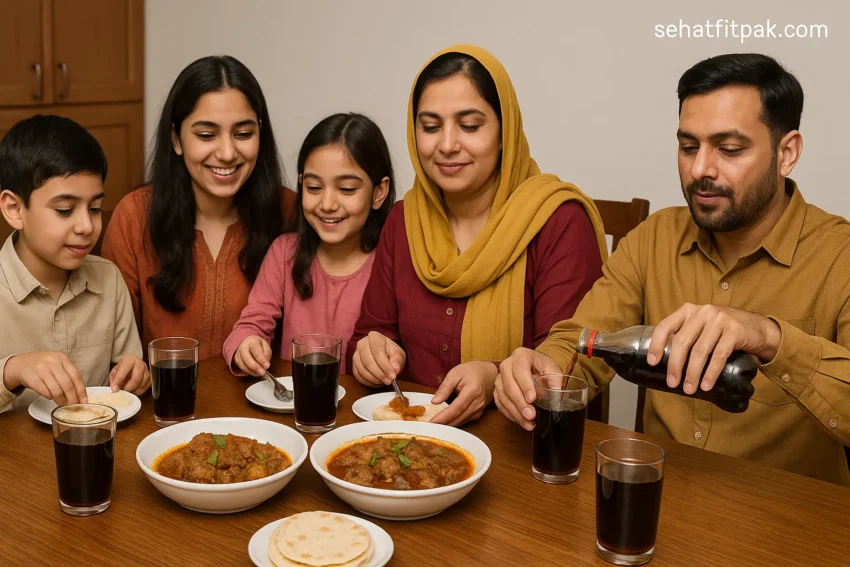 گوشت کے بعد کولڈ ڈرنک پینے سے جسم پر کیا اثر ہوتا ہے؟