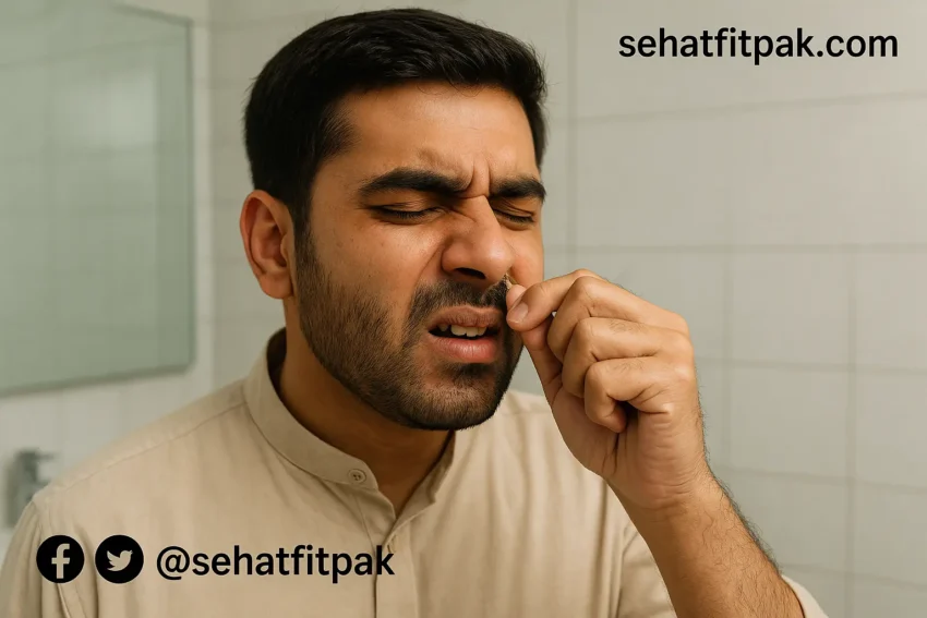 ناک کے بال اکھیڑنے کے خطرناک نقصانات